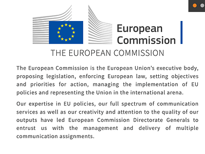European Commission - Redes Sociales