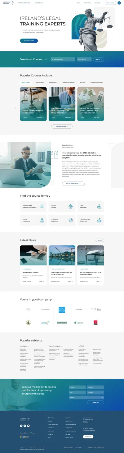 La Touche Training - Design & graphisme