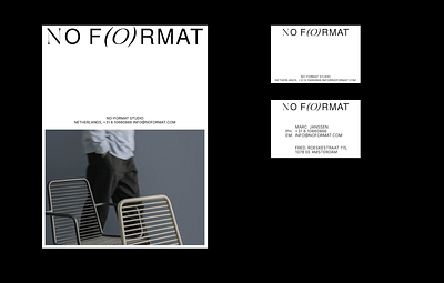 Branding for NO FORMAT studio - Branding & Posizionamento