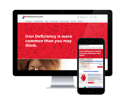Iron Deficiency.com - Application mobile