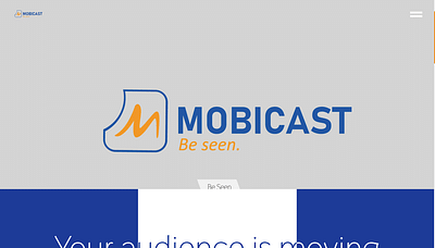 Mobicast - Website Creation