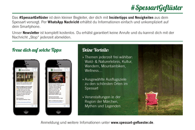 #SpessartGeflüster WhatsApp- und  E-Mail Newsletter - Marketing