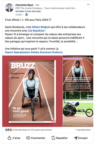 J-100 pour les jeux de Paris 2024 ! - Marketing d'influence