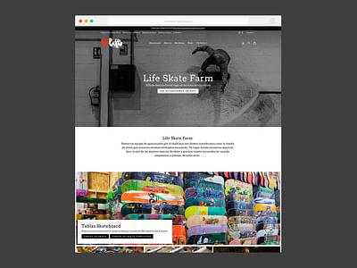 Tienda Online Life Skate Farm - Email Marketing