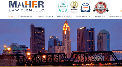 Web Design and SEO for Maher Law Firm - Advertising