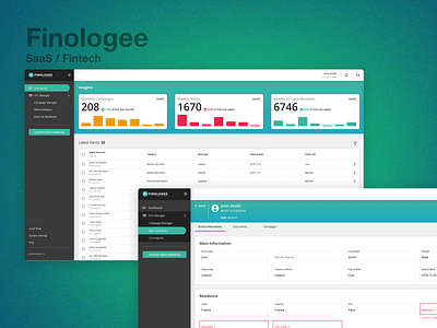 Finologee - AML KYC tool - Aplicación Web