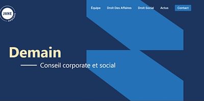 Développement site web Avocats - Website Creatie