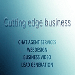 Cutting edge business logo