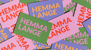 Hemma Lange - Design & graphisme