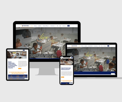 Westford International School — CASE STUDY - Graphic Design