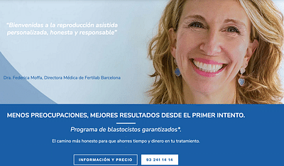 Campañas Paid Media para Fertilab - Estrategia digital