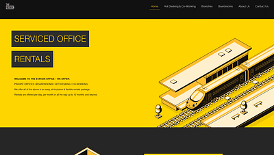 Website Overhaul for The Station Offices - Création de site internet