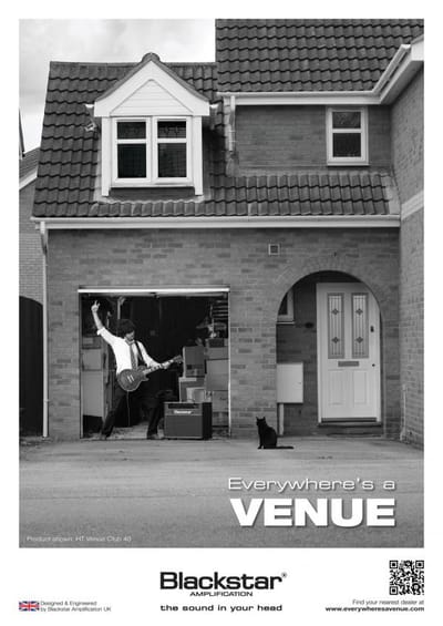 Everywhere's a Venue, Garage - Advertising