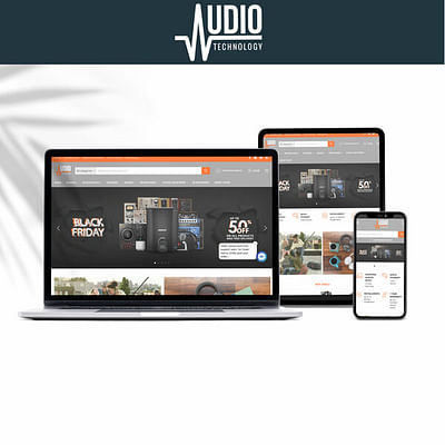 Audio Technology store migration to Shopify - Website Creatie