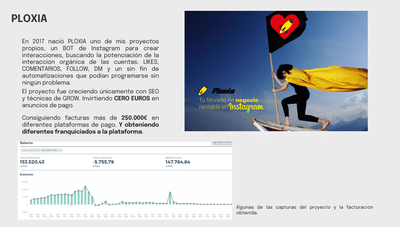 Proyecto SEO  y Desarrollo Software para Instagram - SEO