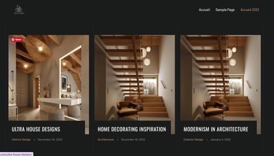 Création de site web immobilier - SEO