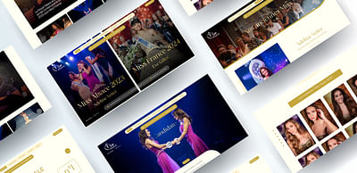 Refonte de site web / Miss Alsace pour Miss France - Usabilidad (UX/UI)