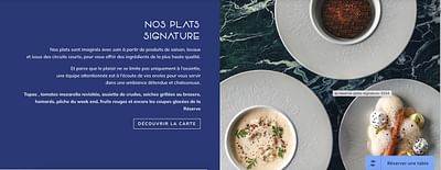 Site internet - La Réserve Pêché Iodé - Création de site internet