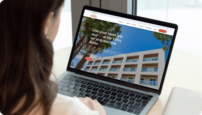 Website Design and Development for Coliving Brand The Vibes - Website Creation