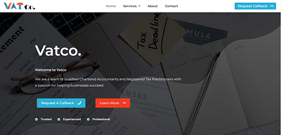 Vatco Website Design - Pubblicità