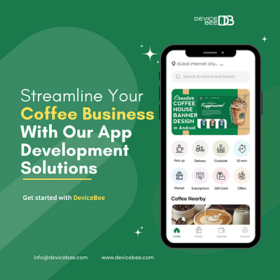 Coffee Delivery App Development - Mobile App