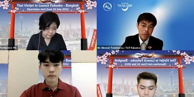 Japan webinar management for Thai VietJet Airline - Mediaplanung