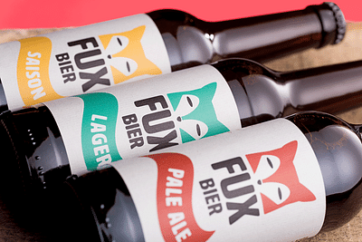 FUX Craft Bier – Corporate Design - Textgestaltung
