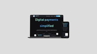 Website Design für Encrypt Global Pay - Werbung