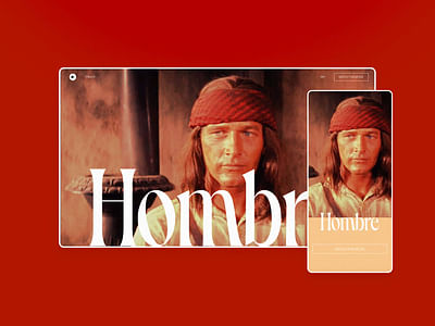 Hombre Tribute Website - Webseitengestaltung