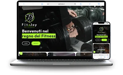 Sito web Fit & Joy - Creazione di siti web