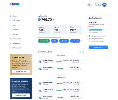 Financial/Crypto Platform - Software Development