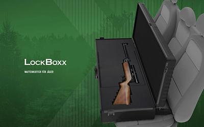 Hunting weapon case with Isofix bracket - 3D