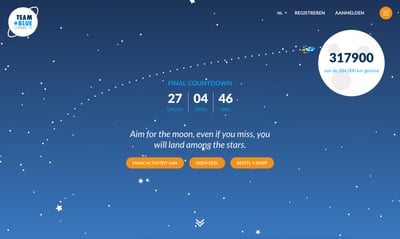 To the Moon and Beyond - Website Creation