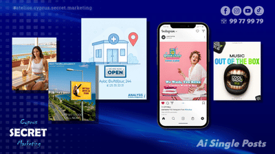 Cyprus secret marketing portfolio update - Publicité