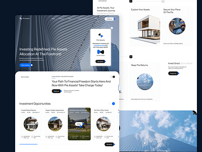 PieAssets — Real Estate Investments Company - Motion Design