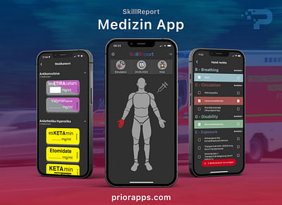 Medizin App | SkillReport - Mobile App