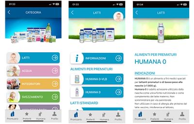 Humana web app - APP Catalogo - Webanwendung