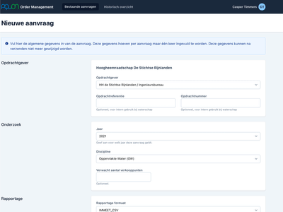AQUON Order Management System - Aplicación Web