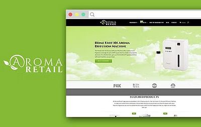 Aroma Retail - Website Creatie