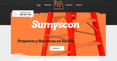 Diseño Web empresa de reformas - Creación de Sitios Web
