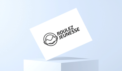 Roulez jeunesse logo design - Image de marque & branding