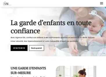 Création site internet aide ménagère & services à domicile - Creación de Sitios Web