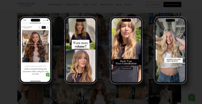 Digital Growth For Leading Hair Extensions Salon - SEO