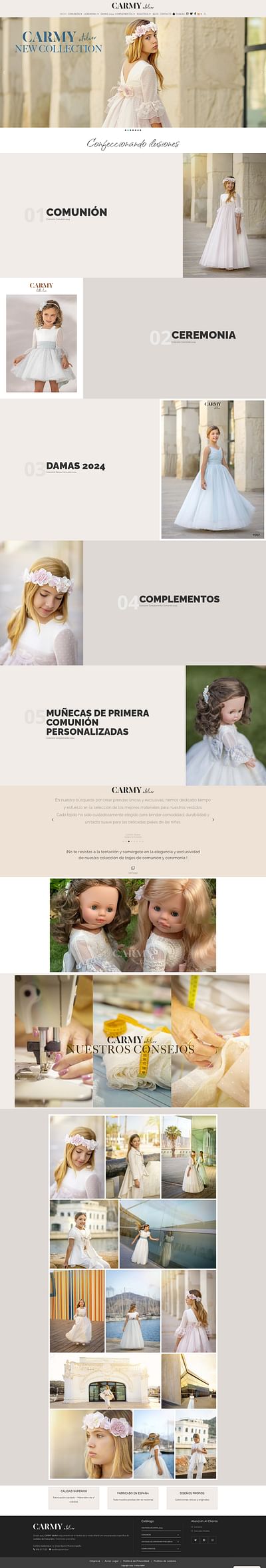 Carmy Atelier - SEO