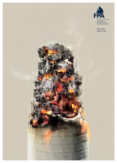 CIGARETTE - Publicidad