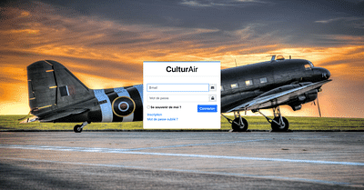Cultur'Air - Applicazione web