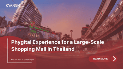 Phygital Experience for a Large-Scale Shopping Mall in Thailand - Artificial Intelligence