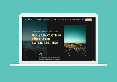 ortevo - mehrsprachiger Website Relaunch - Grafikdesign