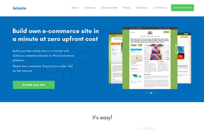 Getsocio - Website Creation