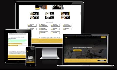 Creación de página web para empresa de Reformas - Création de site internet